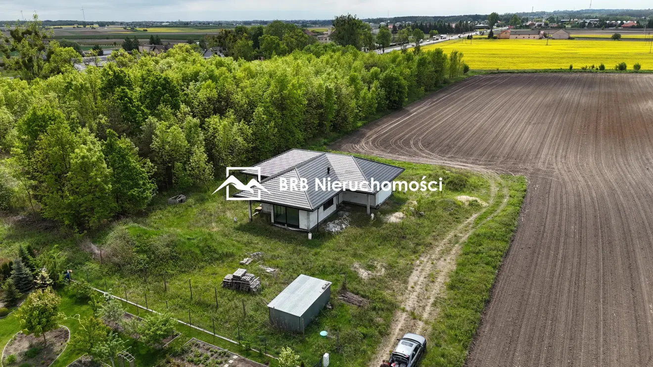 kujawsko-pomorskie, włocławski, Fabianki, al. Leśna, Nowoczesny dom  137m²  Garaż x 2, Uzbrojona działka 1500m² – Fabianki
